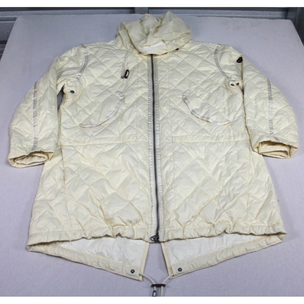 Polo Ralph Lauren Yellow Jacket Women's Quilted Military Fishtail M 51 Parka XL